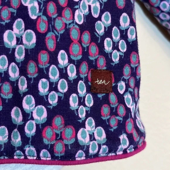 Tea Collection Reversible Two Piece Floral Set - Picture 9 of 11